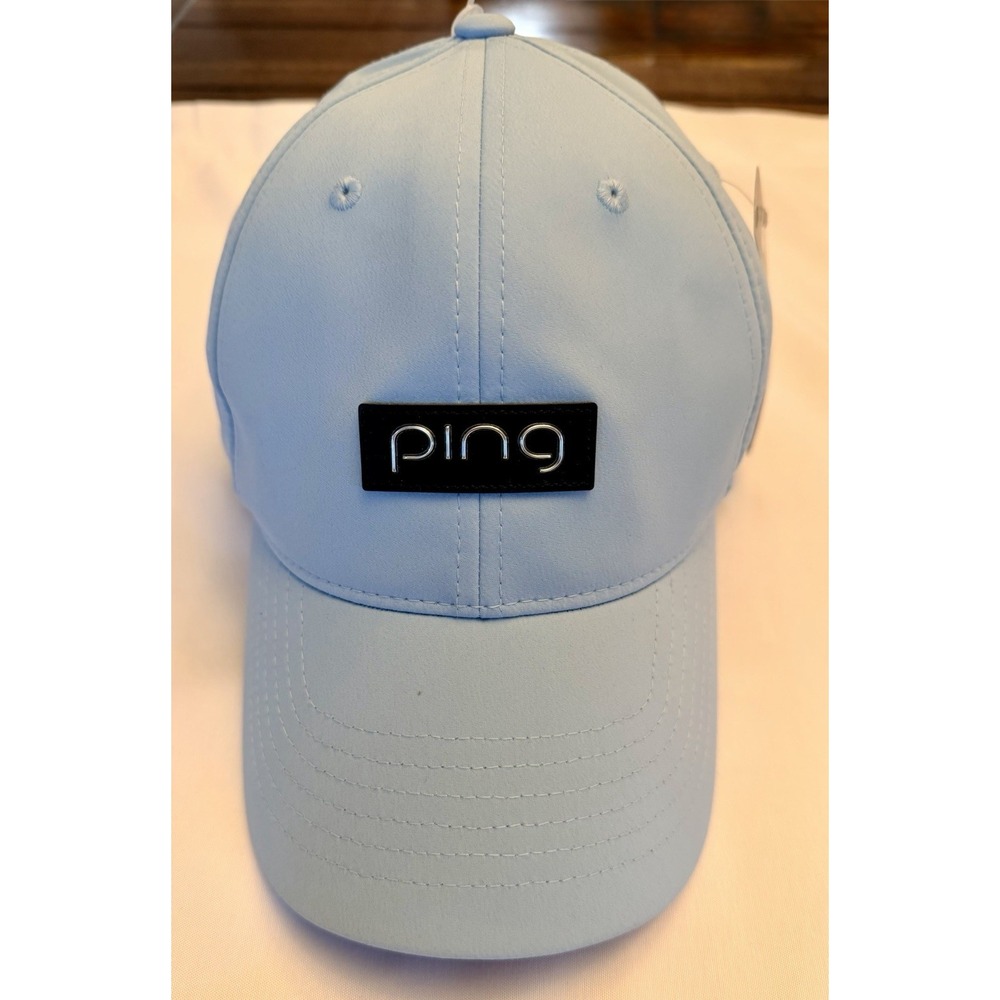 NWT Women's Ping Golf Hat Light Blue Adjustable Strap NWT
